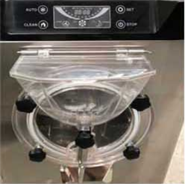 Commercial Ice Cream Machine 220V Hard Ice Cream Maker Countertop Gelato Machine For business Use 20 Liter/Hour