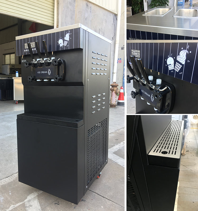 28L/ Hour commercial ice cream machine Soft serve ice cream machine ice cream making machine best quality and price