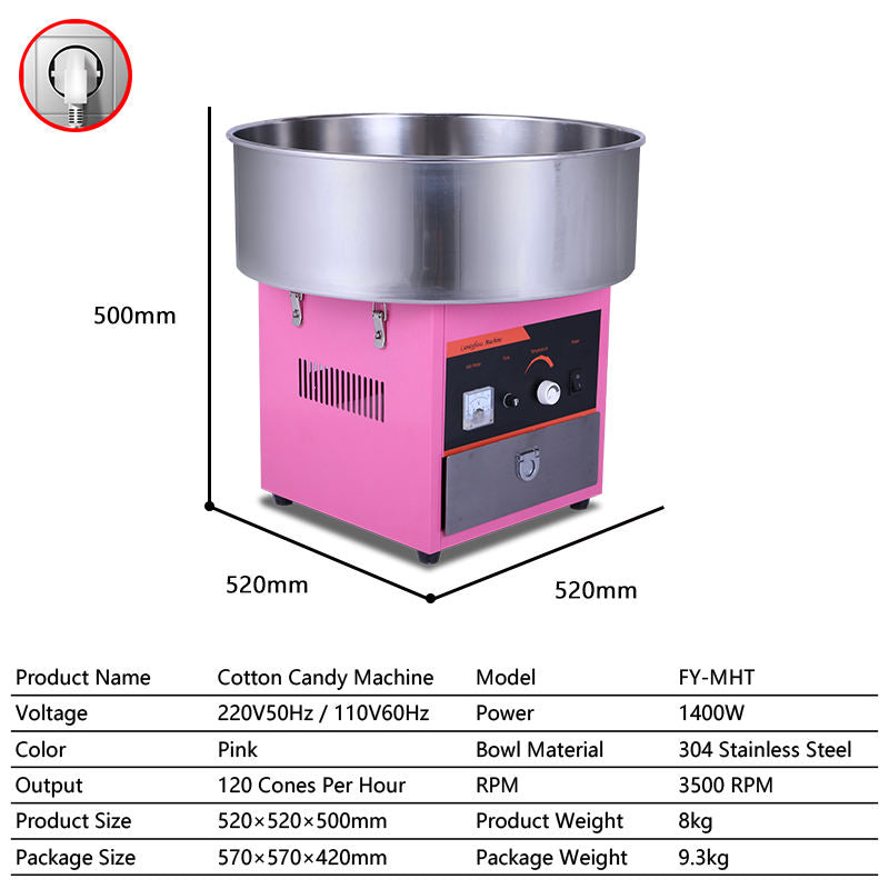 Commercial Cotton Candy machine Floss Sugar candy cotton machine Automatic cotton candy machine industrial for sale